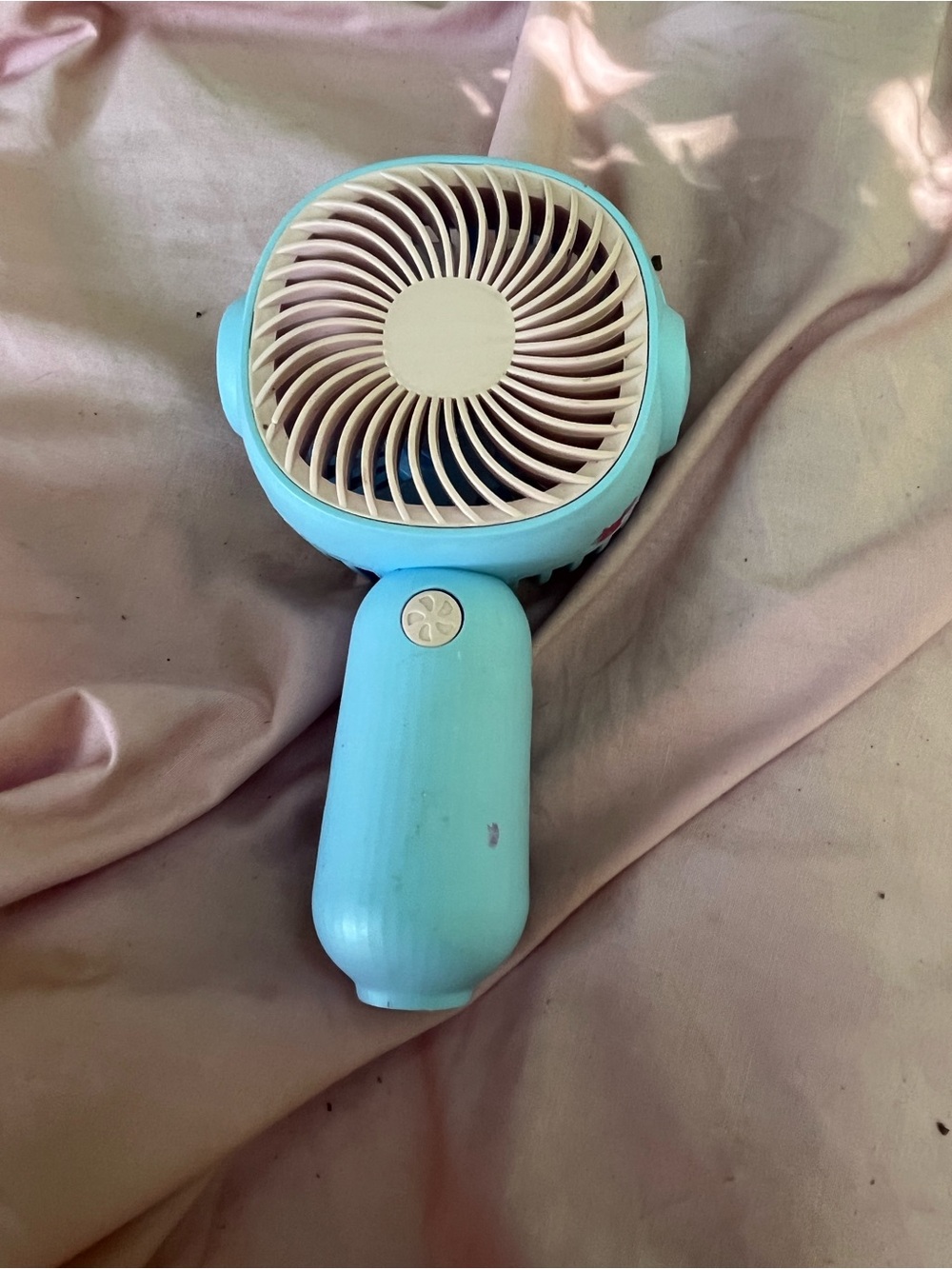 Handheld Portable Hair Fan - Blue